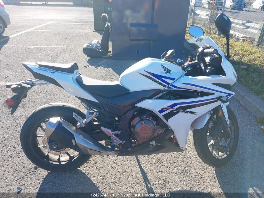 2017 Honda Cbr500 Ra-Abs VIN: MLHPC4423H5400168 Lot: 12426748