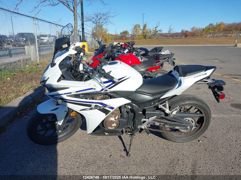 2017 Honda Cbr500 Ra-Abs VIN: MLHPC4423H5400168 Lot: 12426748