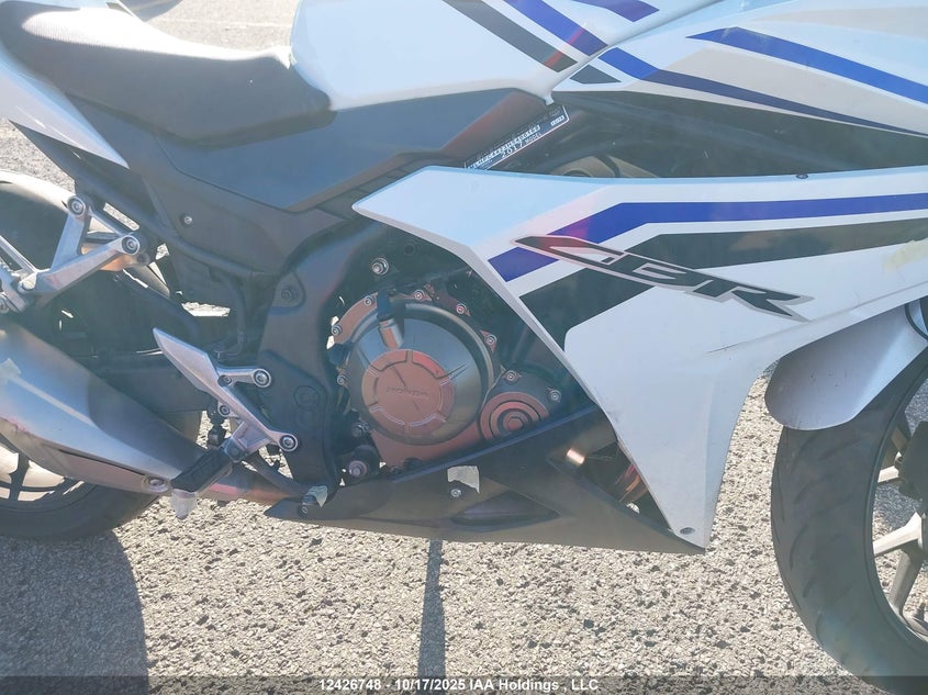 2017 Honda Cbr500 Ra-Abs VIN: MLHPC4423H5400168 Lot: 12426748