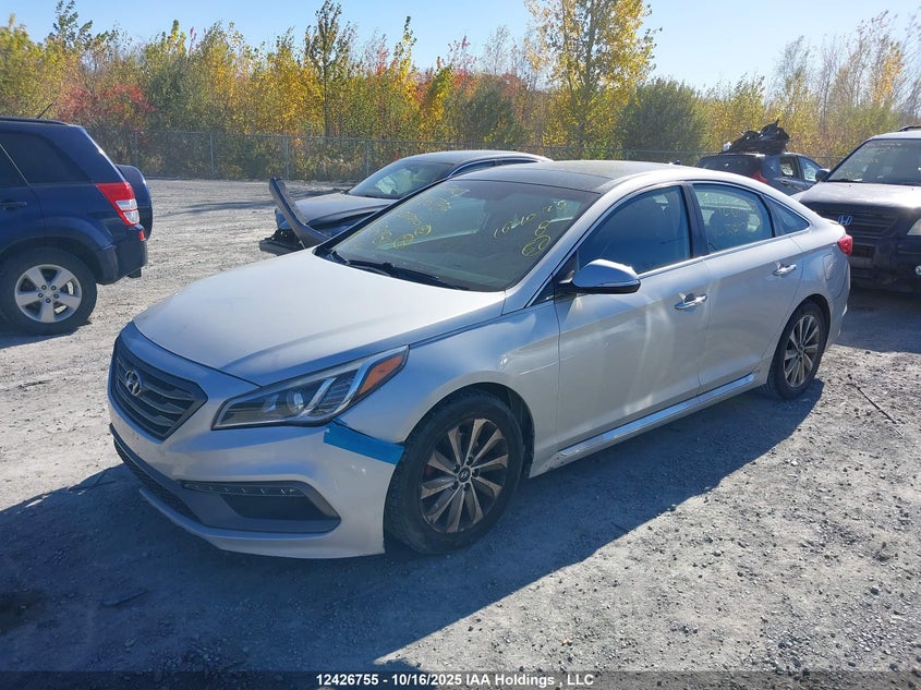 Vin: 5npe34af9hh587871, lot: 2808774, hyundai sonata 20172