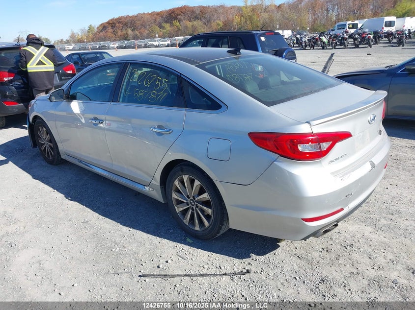 Vin: 5npe34af9hh587871, lot: 2808774, hyundai sonata 20173