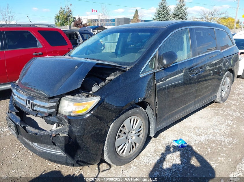 5FNRL5H28EB510591 2014 HONDA ODYSSEY photo no. 2