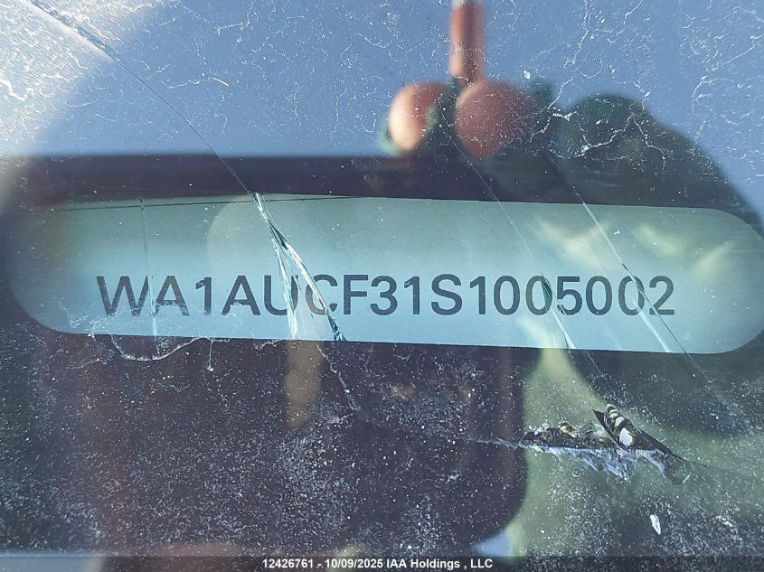 2025 Audi Q3 Premium 40 VIN: WA1AUCF31S1005002 Lot: 12426761