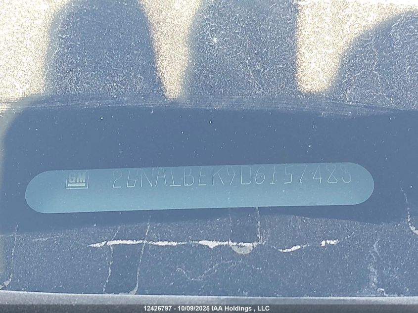 2013 Chevrolet Equinox Ls VIN: 2GNALBEK9D6157483 Lot: 12426797