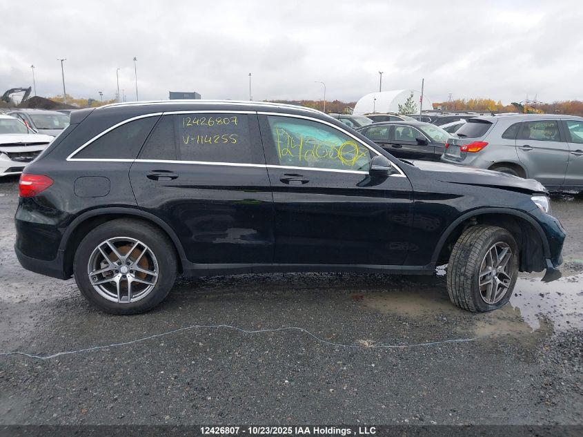 2016 Mercedes-Benz Glc 300 VIN: WDCOG4KB5GF114255 Lot: 12426807