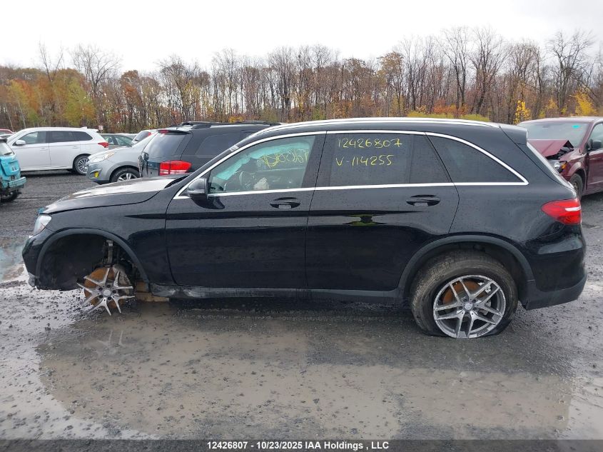 2016 Mercedes-Benz Glc 300 VIN: WDCOG4KB5GF114255 Lot: 12426807