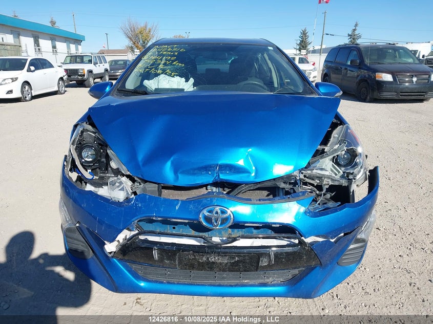 2016 Toyota Prius C VIN: JTDKDTB33G1124192 Lot: 12426816