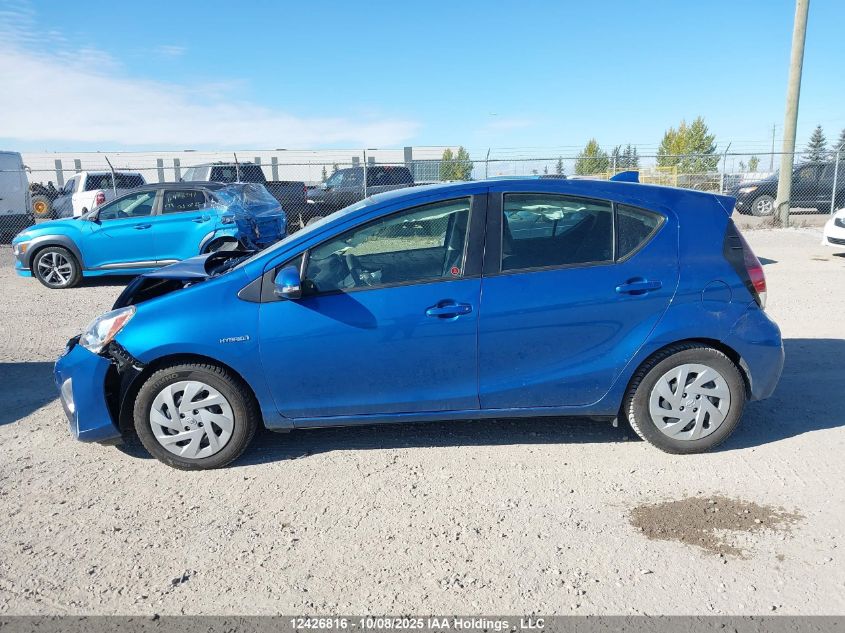 2016 Toyota Prius C VIN: JTDKDTB33G1124192 Lot: 12426816