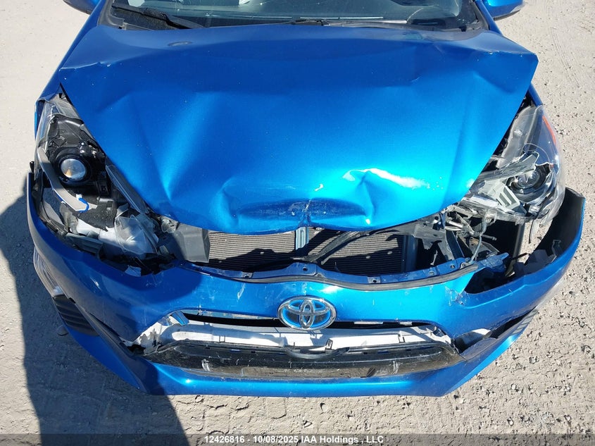 2016 Toyota Prius C VIN: JTDKDTB33G1124192 Lot: 12426816