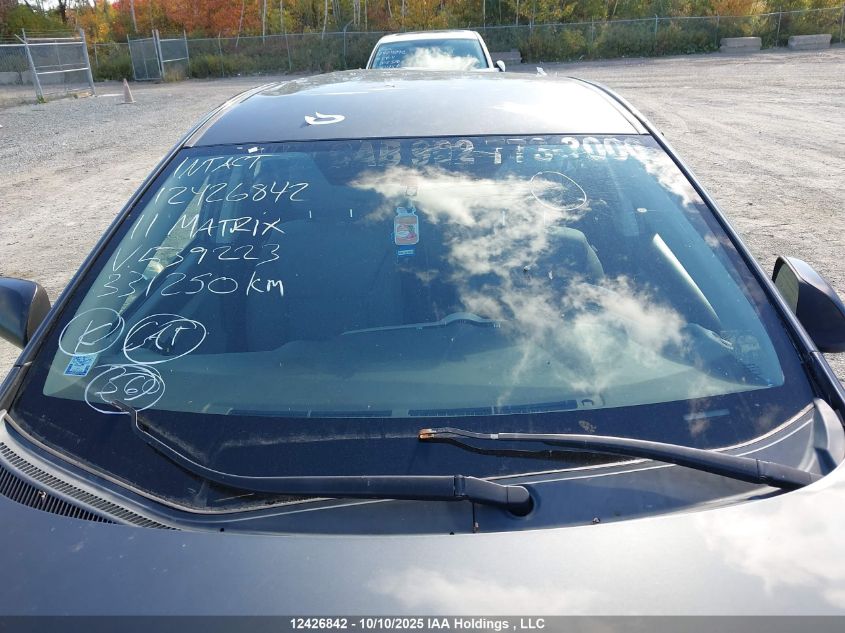 2011 Toyota Matrix VIN: 2T1KU4EE4BC539223 Lot: 12426842