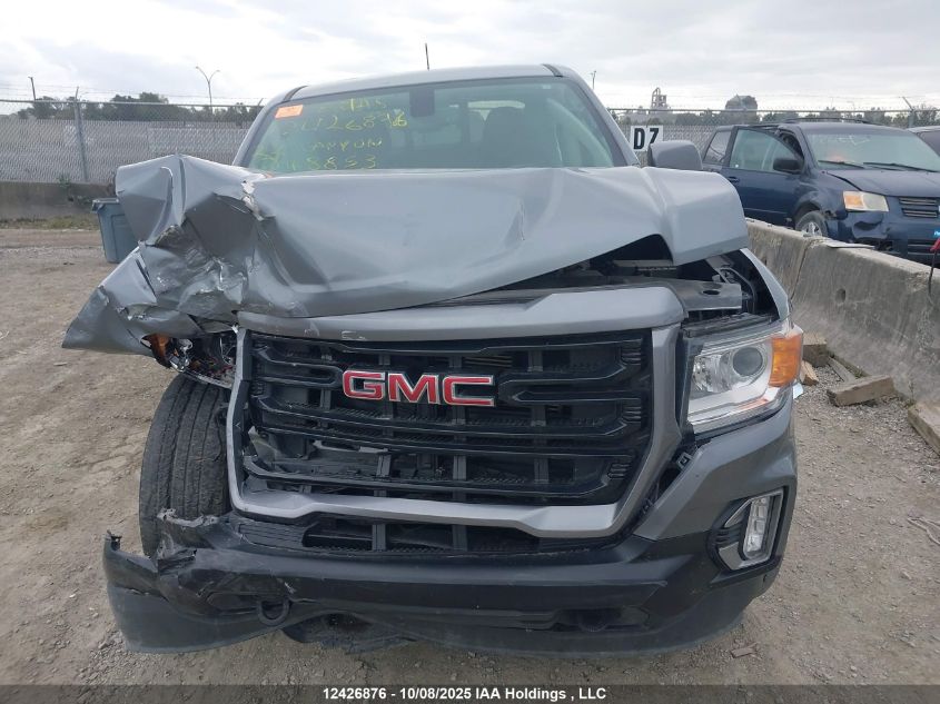 2022 GMC Canyon Elevation VIN: 1GTG6CEN7N1168853 Lot: 12426876