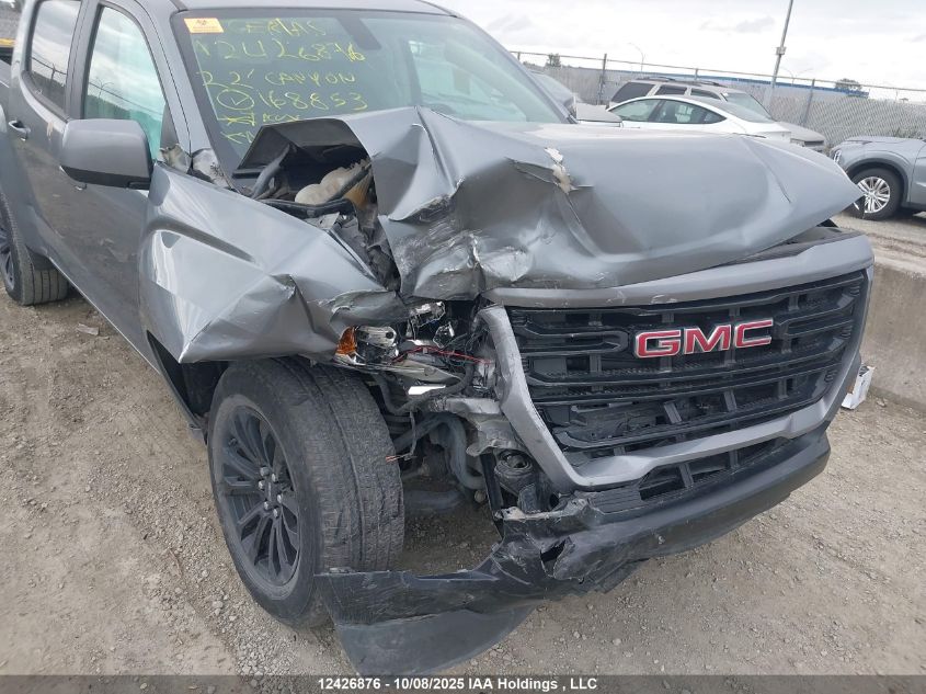 2022 GMC Canyon Elevation VIN: 1GTG6CEN7N1168853 Lot: 12426876