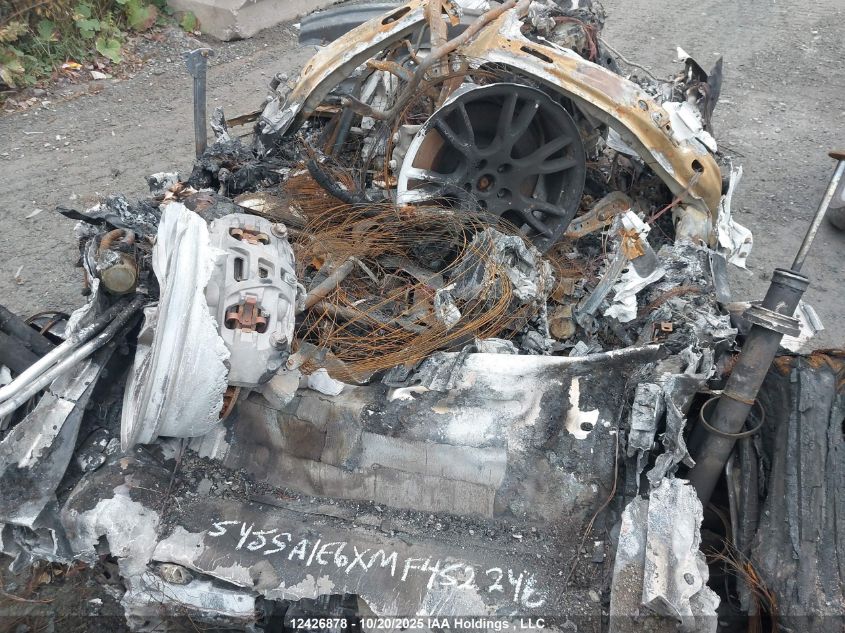 2021 Tesla Model S VIN: 5YJSA1E6XMF452246 Lot: 12426878