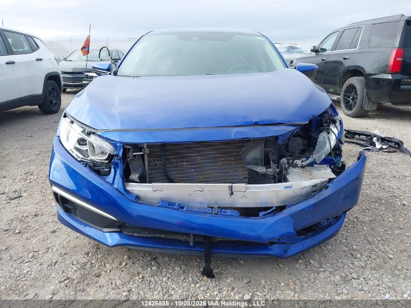 2019 Honda Civic Sedan VIN: 2HGFC2F56KH001153 Lot: 12426885