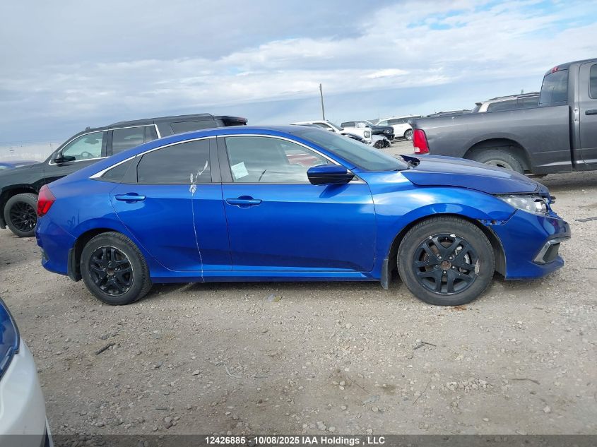 2019 Honda Civic Sedan VIN: 2HGFC2F56KH001153 Lot: 12426885