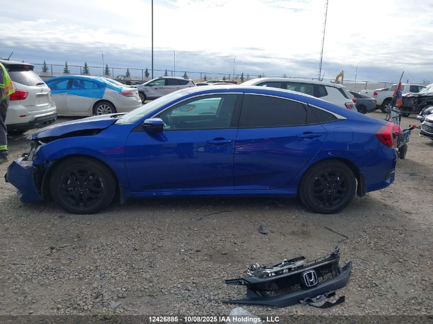 2019 Honda Civic Sedan VIN: 2HGFC2F56KH001153 Lot: 12426885