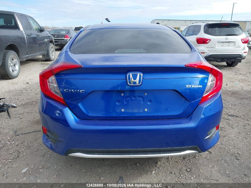 2019 Honda Civic Sedan VIN: 2HGFC2F56KH001153 Lot: 12426885