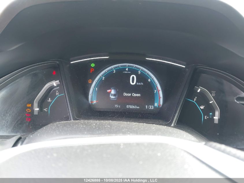 2019 Honda Civic Sedan VIN: 2HGFC2F56KH001153 Lot: 12426885