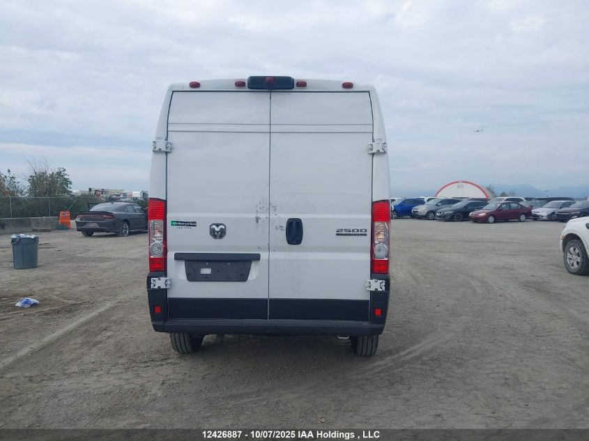2025 Ram Promaster 2500 2500 High VIN: 3C6LRVCG5SE539451 Lot: 12426887