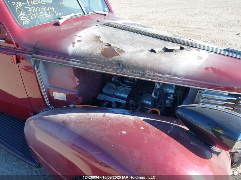 1938 Pontiac Coupe VIN: 8262780449 Lot: 12426894