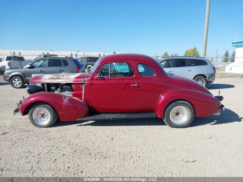 1938 Pontiac Coupe VIN: 8262780449 Lot: 12426894