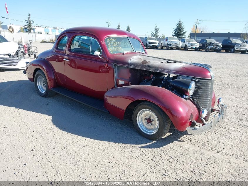 1938 Pontiac Coupe VIN: 8262780449 Lot: 12426894