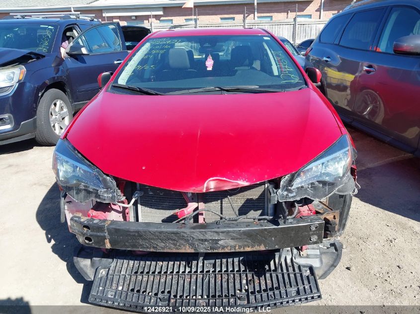 2018 Toyota Corolla Le VIN: 2T1BURHEXJC107808 Lot: 12426921