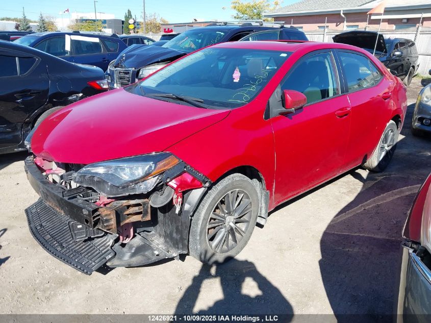 2018 Toyota Corolla Le VIN: 2T1BURHEXJC107808 Lot: 12426921