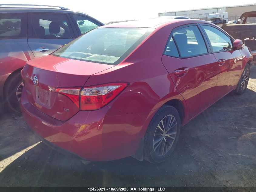 2018 Toyota Corolla Le VIN: 2T1BURHEXJC107808 Lot: 12426921