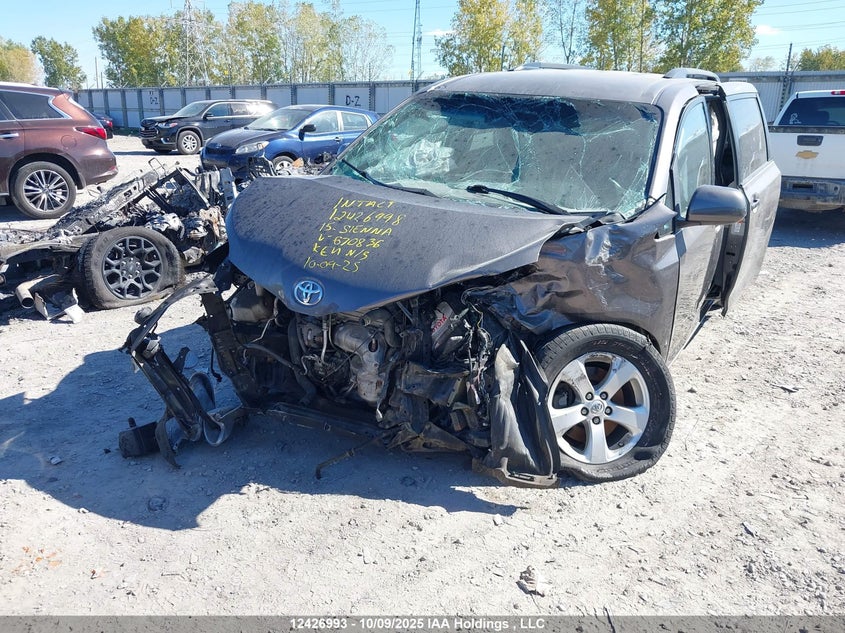2015 Toyota Sienna VIN: 5TDKK3DC5FS670836 Lot: 12426993