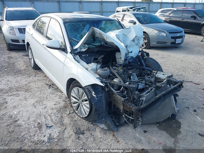 3VWE57BU2KM091687 2019 Volkswagen Jetta 1.4 Tsi Highline auction photo 1