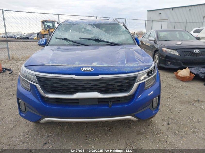 2021 Kia Seltos Sx VIN: KNDETCA29M7149423 Lot: 12427036
