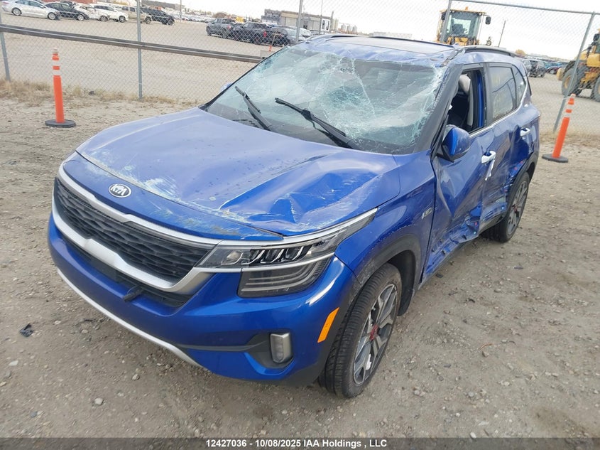 2021 Kia Seltos Sx VIN: KNDETCA29M7149423 Lot: 12427036