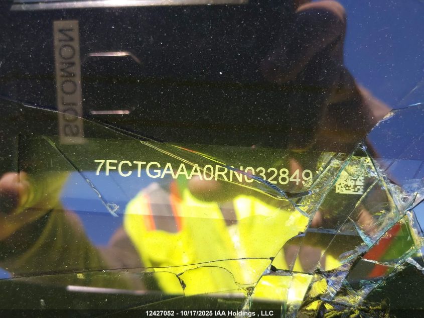 2024 Rivian R1T Adventure Quad Motor Large Pack VIN: 7FCTGAAA0RN032849 Lot: 12427052