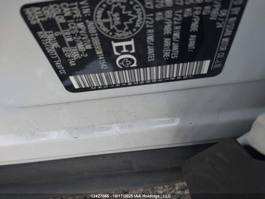 JN8BT3BB9SW141542 2025 NISSAN ROGUE photo no. 9