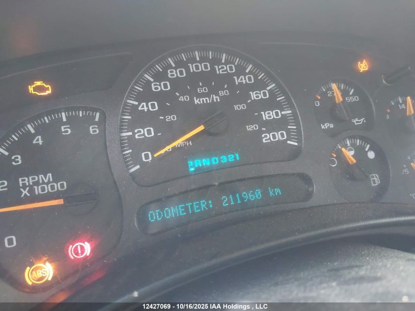 2005 Chevrolet Suburban 1500 Ls1/Lt/Off Road Suspension And Appearance Pkg. VIN: 3GNFK16T65G224427 Lot: 12427069