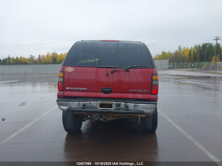 2005 Chevrolet Suburban 1500 Ls1/Lt/Off Road Suspension And Appearance Pkg. VIN: 3GNFK16T65G224427 Lot: 12427069