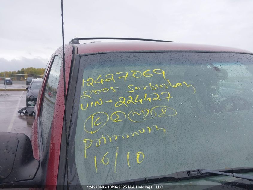 2005 Chevrolet Suburban 1500 Ls1/Lt/Off Road Suspension And Appearance Pkg. VIN: 3GNFK16T65G224427 Lot: 12427069