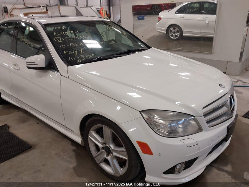 2010 Mercedes-Benz C 300 4Matic VIN: WDDGF8BB0AF504644 Lot: 12427131