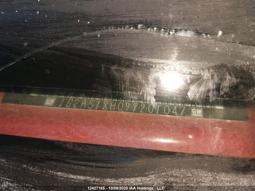 2009 Pontiac G5 VIN: 1G2AS18H097201047 Lot: 12427165