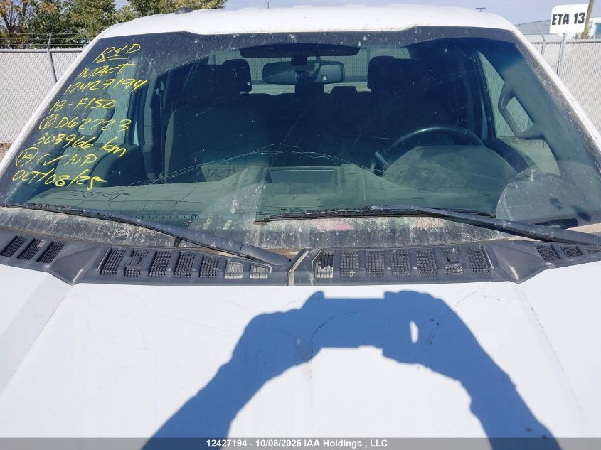 2018 Ford F-150 Xlt VIN: 1FTFX1E50JKD62223 Lot: 12427194