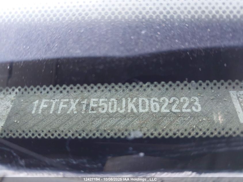 2018 Ford F-150 Xlt VIN: 1FTFX1E50JKD62223 Lot: 12427194