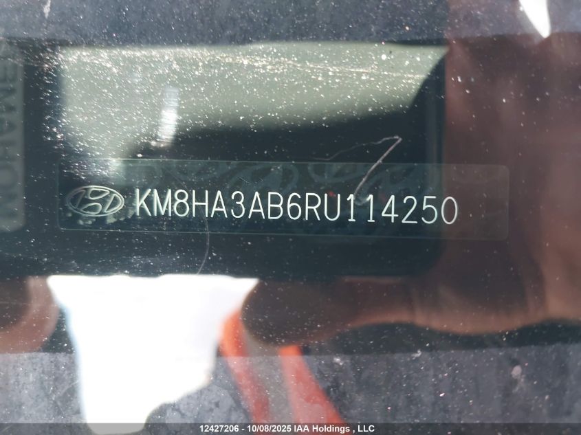 2024 Hyundai Kona 2.0L Essential VIN: KM8HA3AB6RU114250 Lot: 12427206