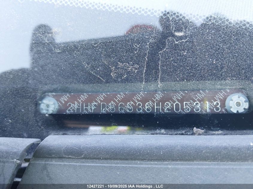 2006 Acura Csx Touring VIN: 2HHFD56536H205313 Lot: 12427221