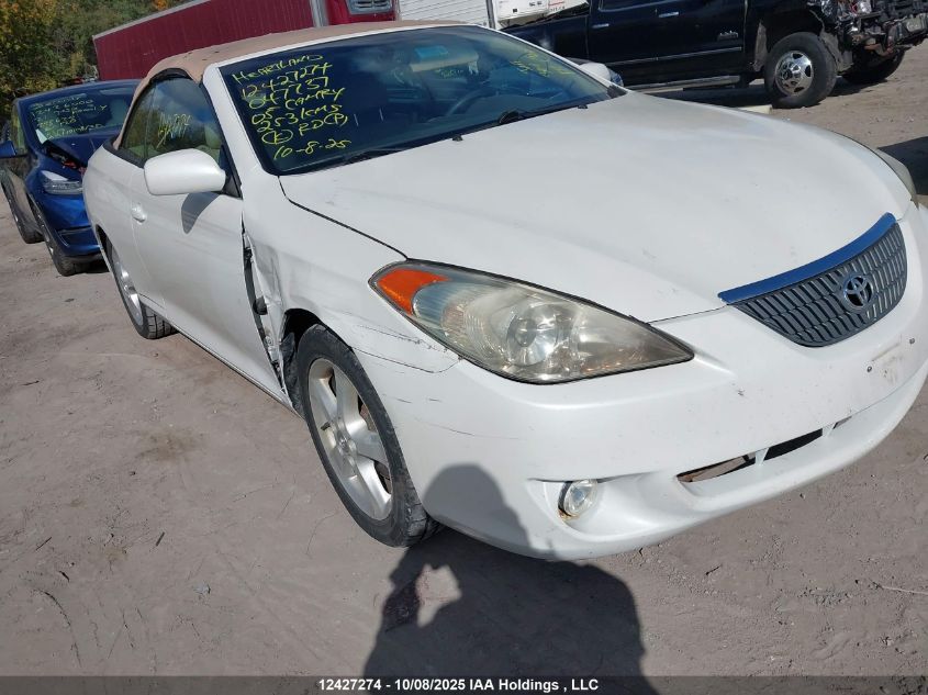 2005 Toyota Camry Solara Se/Sle VIN: 4T1FA38P15U047737 Lot: 12427274