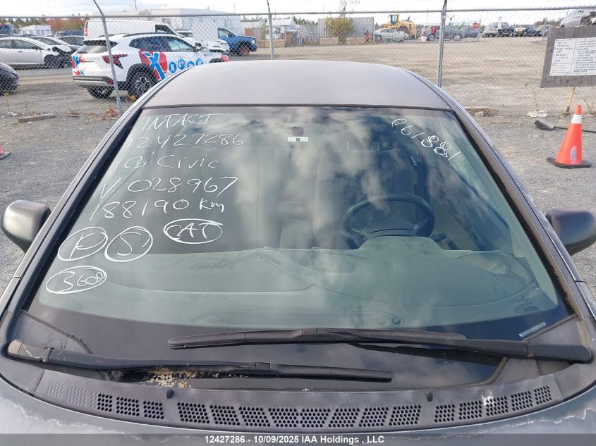 2010 Honda Civic Dx-G VIN: 2HGFA1F40AH028967 Lot: 12427286