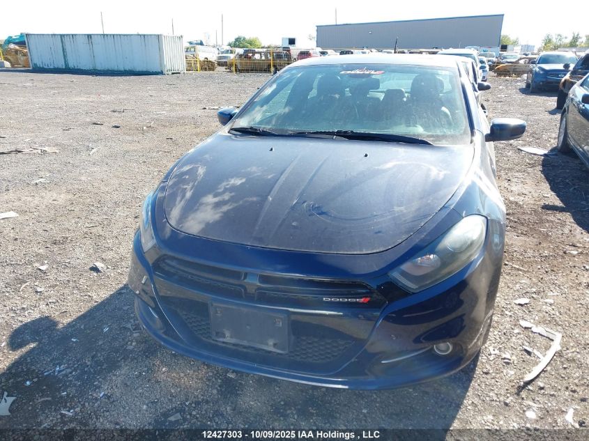 2014 Dodge Dart Gt VIN: 1C3CDFEB5ED830721 Lot: 12427303