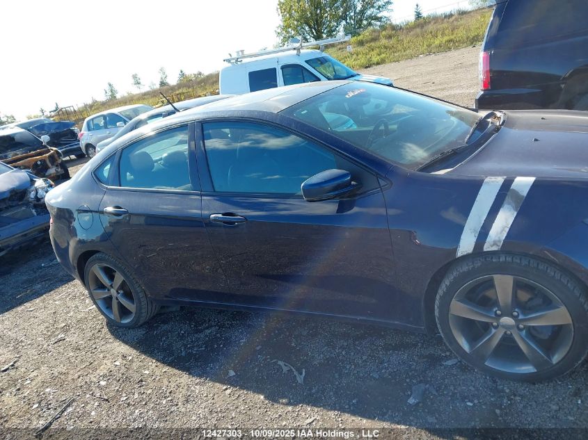 2014 Dodge Dart Gt VIN: 1C3CDFEB5ED830721 Lot: 12427303