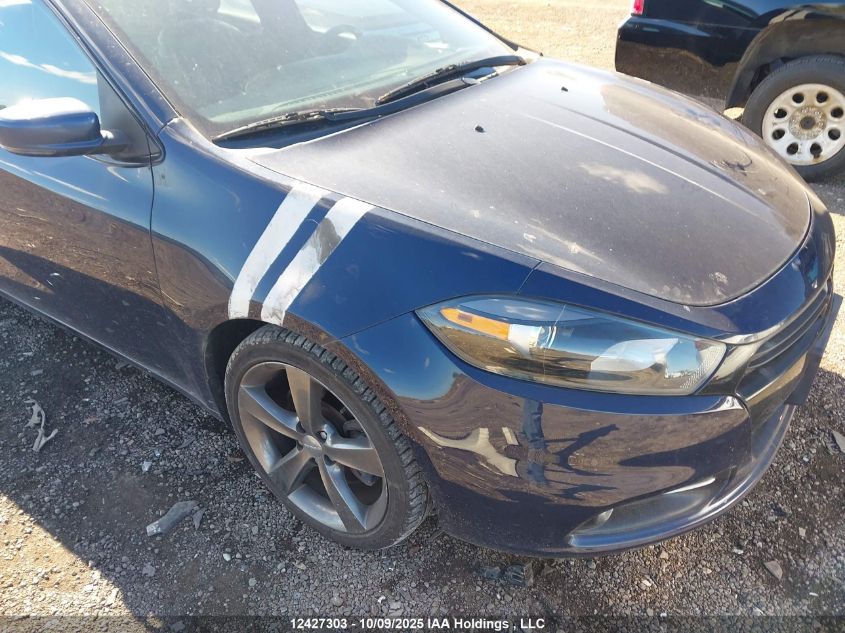 2014 Dodge Dart Gt VIN: 1C3CDFEB5ED830721 Lot: 12427303