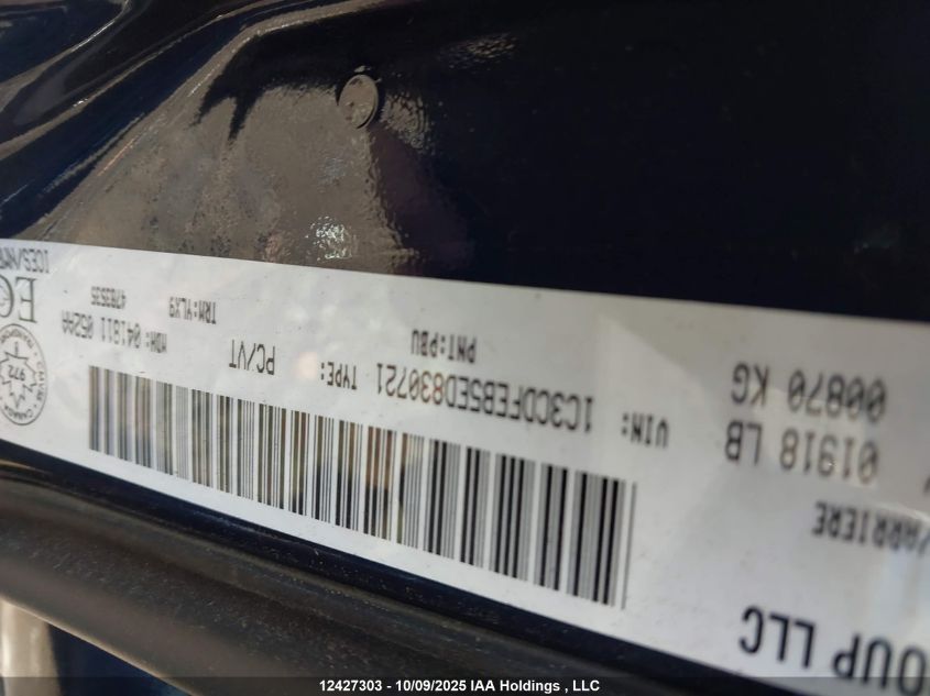 2014 Dodge Dart Gt VIN: 1C3CDFEB5ED830721 Lot: 12427303